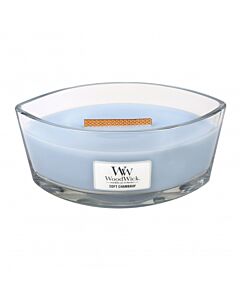 WoodWick HearthWick Candle Soft Chambray